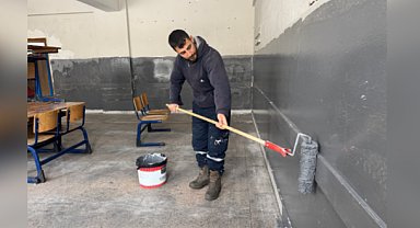 Büyükşehir, Arif Molu Mesleki ve Teknik Anadolu Lisesi’nde çalışma gerçekleştirdi