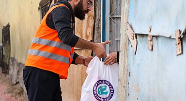 Büyükşehirden ihtiyaç sahiplerine hijyen desteği