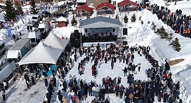 Çambaşı Yaylası’nda 21. Kış Festivali düzenlendi