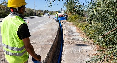 Çeşme’de içme suyu altyapısı yenilendi
