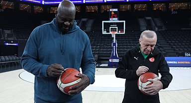 Cumhurbaşkanı Erdoğan, Basketbol Gelişim Merkezi'ni ziyaret etti