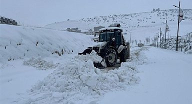 Düzeltme- Haliliye’de kar mesaisi sürüyor