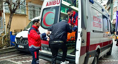 Esenyurt’ta ambulansla hasta nakil hizmeti sürüyor