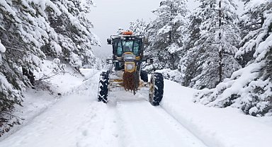 Eskişehir’de karla mücadele