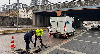 Gaziantep’te sağanak yağışa karşı önlemler alındı