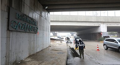 Gaziantep'te yağışlara yönelik tedbirler artırıldı