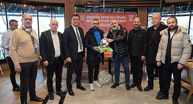 Giresun'da amatör spor kulüplerine destek sağlandı