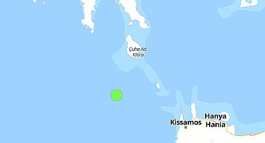 Girit Adası'nda deprem