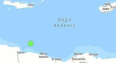 Girit Adası'nda deprem