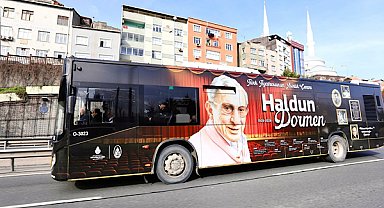 Haldun Dormen için “Saygı Otobüsü” hizmete başladı