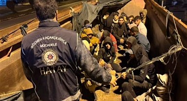 Hatay’da göçmen kaçakçılığı operasyonu