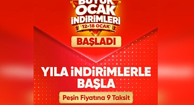 Hepsiburada’da Büyük Ocak İndirimleri başladı