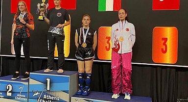 İkra Gürpınar, Kick Boks Avrupa Kupası’nda üçüncü oldu