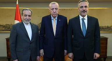 İran Dışişleri Bakanı Araghchi, Türkiye Cumhurbaşkanı Erdoğan ile görüştü