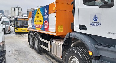 İstanbul’da kar yağışı sabah saatlerinde kuvvetlendi