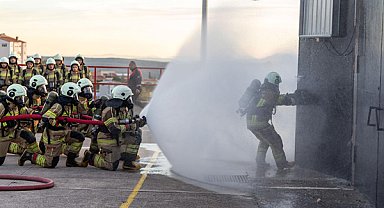 İzmir'de 100 itfaiye eri alımı