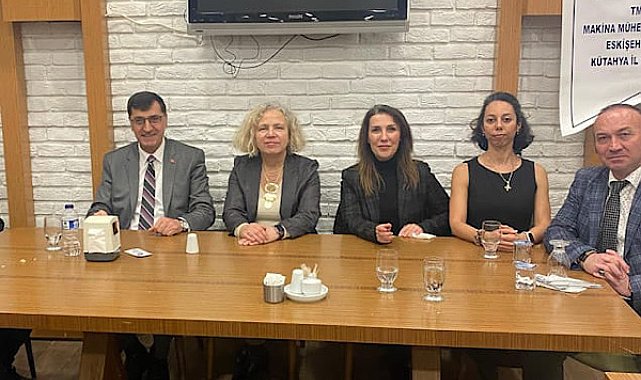 Kahveci, Makine Mühendisleri Odası’nın kuruluş yıl dönümü etkinliğine katıldı