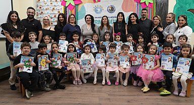 Kartal kreşlerinde karne heyecanı 