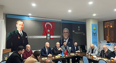 Kaya, Orhangazi'de ilçe yönetimiyle bir araya geldi