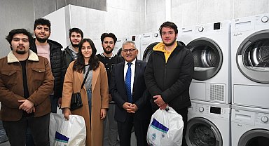 Kayseri’de 11 bin öğrenciye ücretsiz çamaşır hizmeti