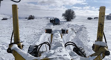 Kayseri’de 197 kırsal mahalle yolu ulaşıma açıldı