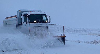 Kayseri’de karla mücadele seferberliği 