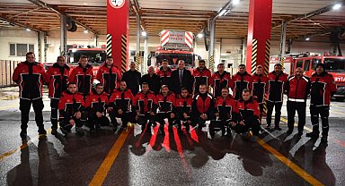 Kayseri İtfaiyesi, 2025'te 11 bin olaya müdahale etti