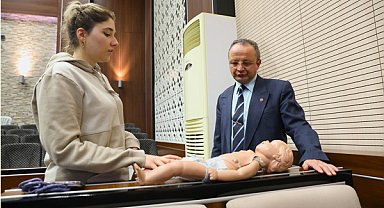 Keçiören Belediyesi'nden personeline ilk yardım eğitimi