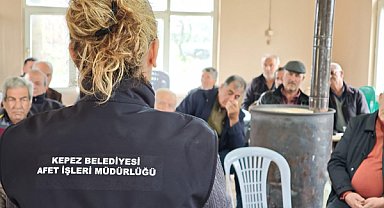 Kepez’den mahallelerde yangın ve afet farkındalık eğitimleri
