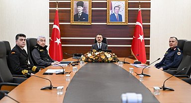 Kocaeli Valisi Aktaş, VKS toplantısına katıldı