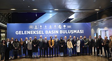 Konya basın camiası, Geleneksel Basın Buluşması'nda bir araya geldi