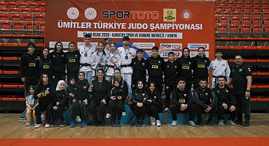 Konya Büyükşehir Belediyespor Judo Takımı ikinci oldu