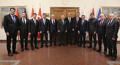 Konya heyetinden Bakan Güler’e ziyaret