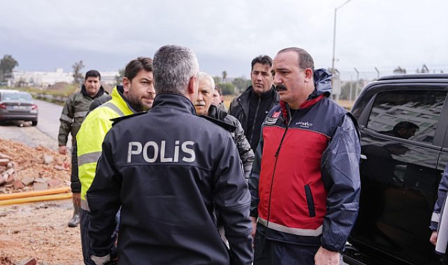 Konyaaltı’nda fırtına sonrası hasar tespit çalışmaları başlatıldı