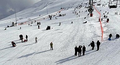 Ladik Akdağ Kayak Merkez hafta sonu ziyaretçilerini ağırladı