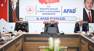 Malatya'da Afet Koordinasyon Toplantısı gerçekleştirildi 