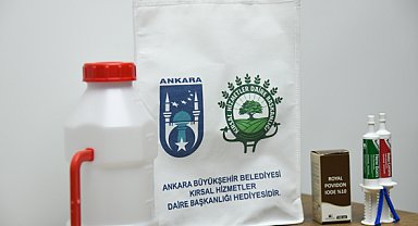 Mamak’ta üreticilere destek