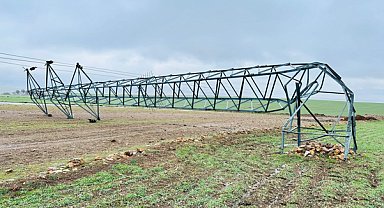 Mardin Derik'te gerilim hattında hırsızlık