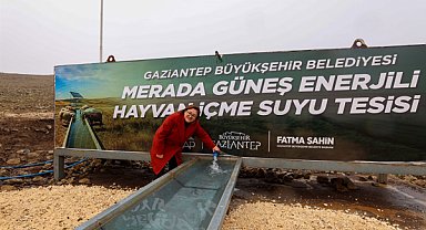 “Merada Hayvanlar Refah İçinde Suyla Buluşuyor Projesi” kapsamında destekler sürüyor