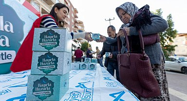 Mersin’de 15 bin kandil simidi dağıtıldı 