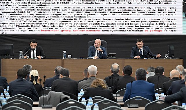 Mersin’de Ocak ayı meclis toplantısının ikinci birleşimi yapıldı