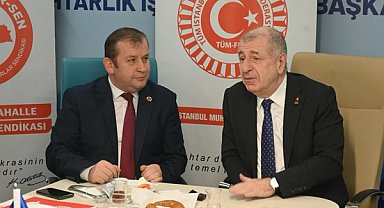 Özdağ'dan, Tüm İstanbul Muhtarlar Federasyonu’na ziyaret