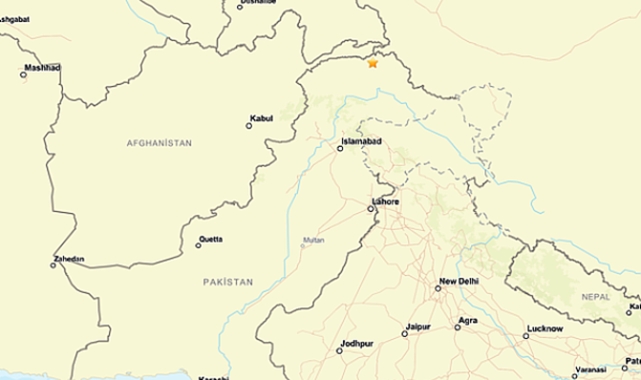 Pakistan'da deprem