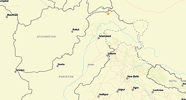 Pakistan'da deprem