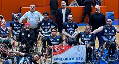 Pamukkale Belediyespor, 1453 Engelliler Spor Kulübü’nü mağlup etti