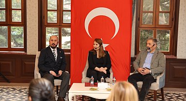 Porsuk Konuk Evi, söyleşiye ev sahipliği yaptı