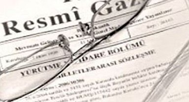 Resmi Gazete başlıkları