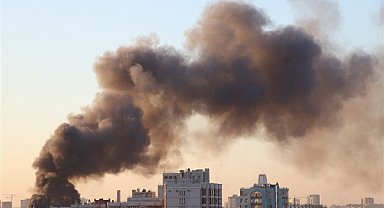 Rusya’dan Ukrayna’ya yönelik hava saldırısı 