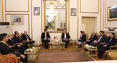 Saadet Partisi Genel Başkanı Arıkan, İran Büyükelçisi Zadeh ile görüştü