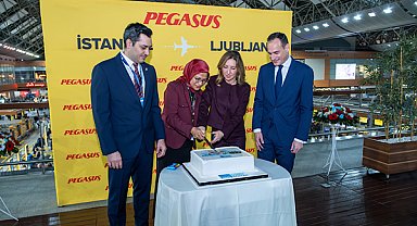 Sabiha Gökçen'den başkent Ljubljana’ya direkt uçuşlar başladı